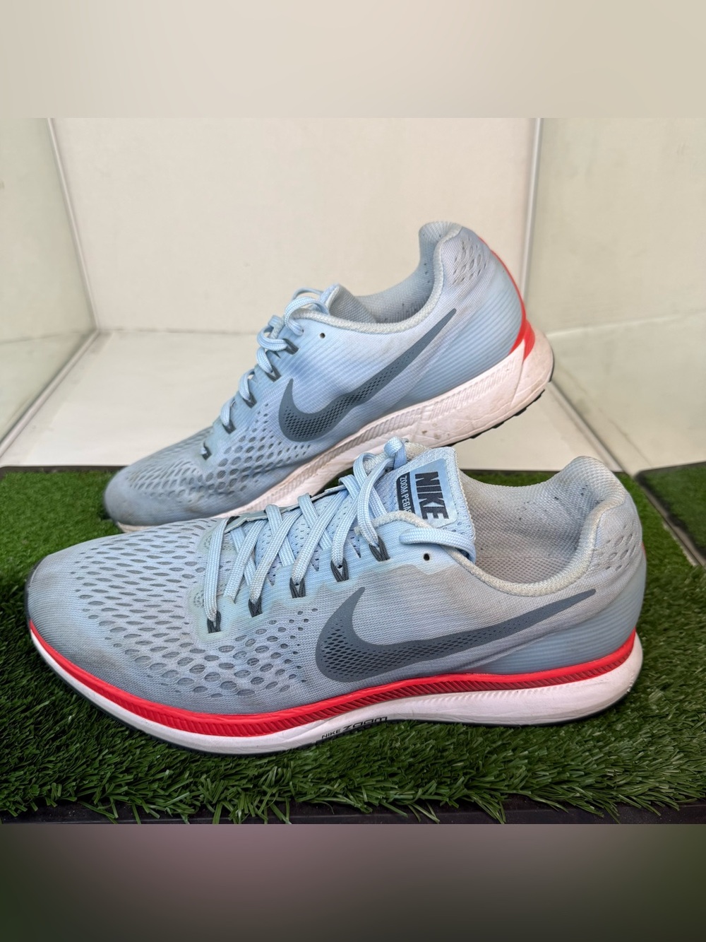 Nike Air Zoom Pegasus 34 Women’s Blue Running Shoes Sneakers